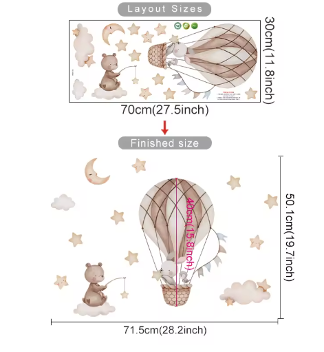 Muurstickers - Droomwereld