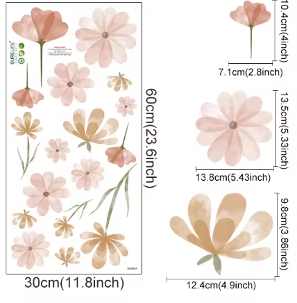 Muurstickers - Bloemen