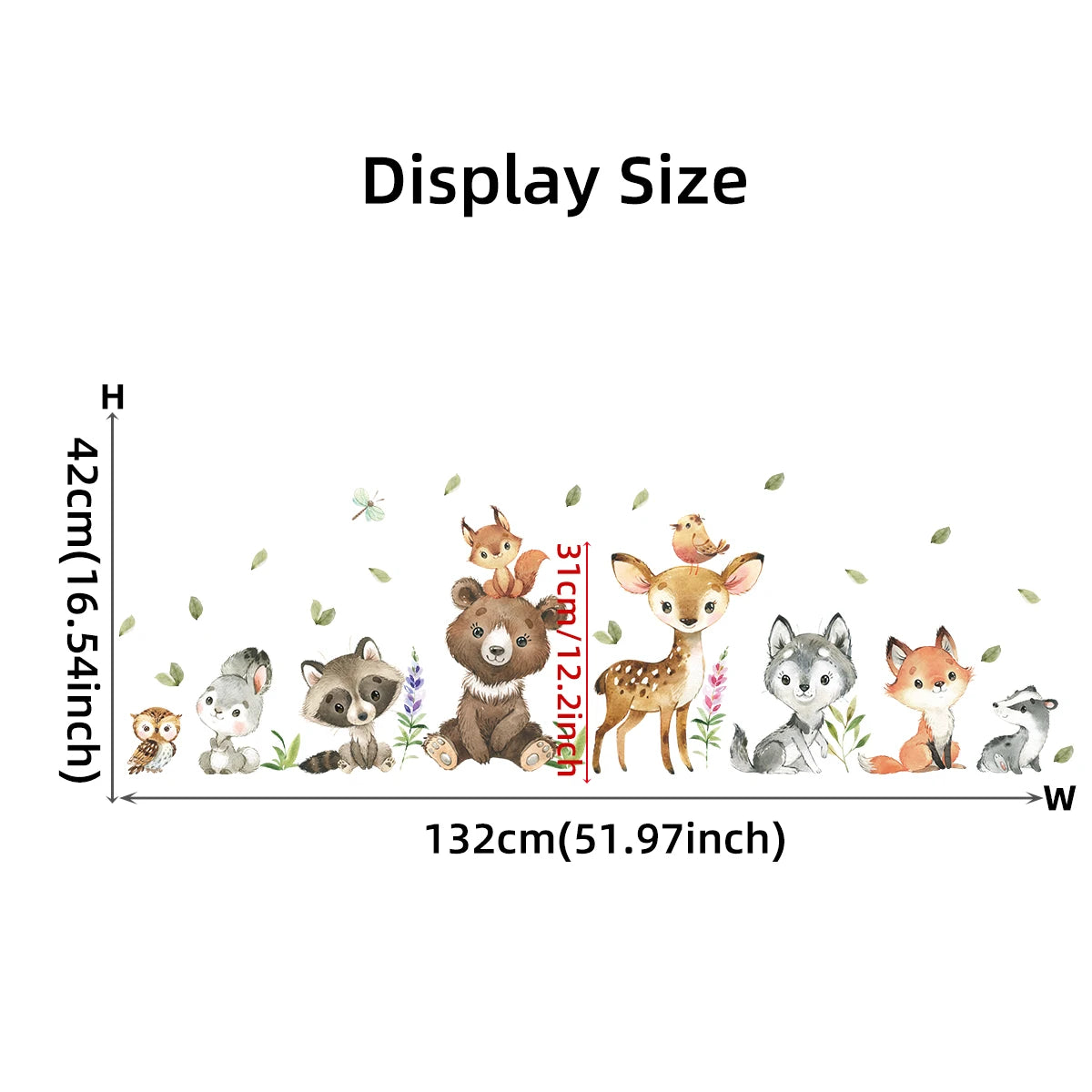 Muurstickers - Vrolijke dieren